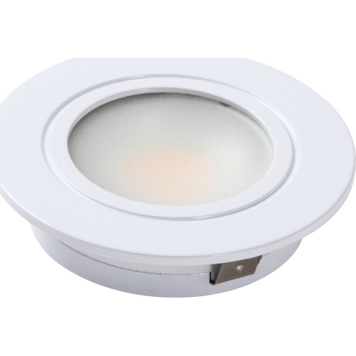 DIOSPOT FIT LED 12v 3w/927 (180 lumen) køkkenspot - Hvid, (erstatning for halogen)