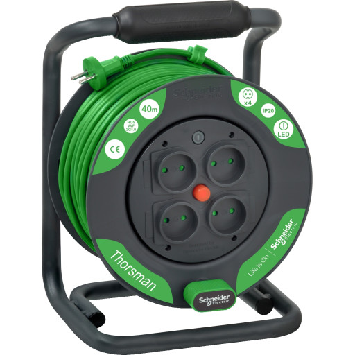 Schneider Electric Thorsman Kabeltromle Uden Jord 40 Meter