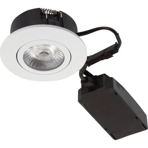 DIOSPOT 30 V.2 mat hvid rund 6W 930 320lm 38°