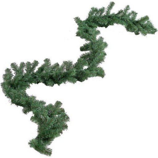 Granguirlande kunstigt NORDIC WINTER 270 cm med lys, uden lys - 780-038