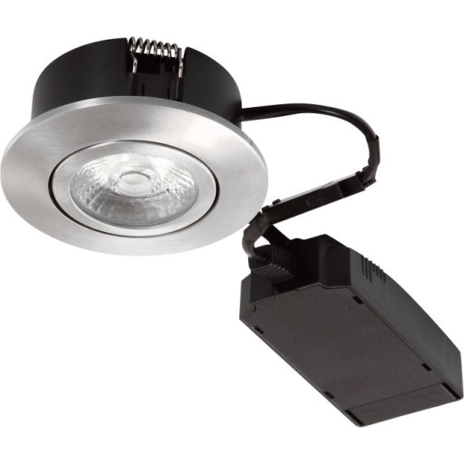 "GN ""Diospot 30"" LED spot V.2, børstet stål, 2700K" billede