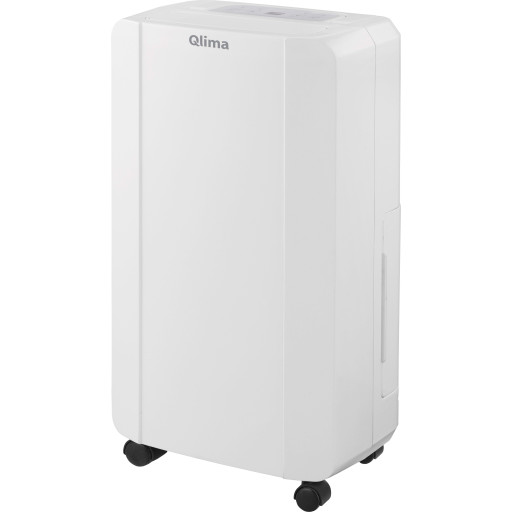Avfukter QLIMA D210, 10L/24T, 40-60 M3, 0,28 kW med avløpsslange