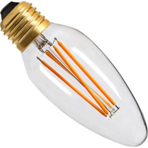 DANLAMP LED Kirkekerte 3,5W 922 250lm E27 dim