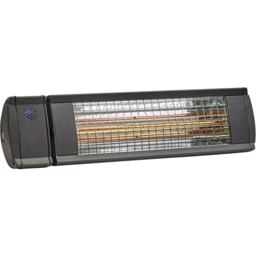 Heat1 infrarød varmelampe m/fjernkontroll, 500-1500W, antrasitt Hus &amp; hage > Hage