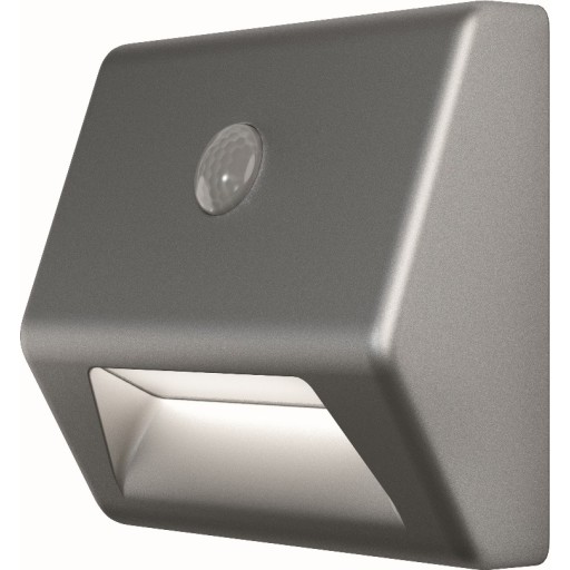 Ledvance Nightlux Stair natlampe med sensor, grå