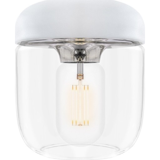 Umage Acorn lampskärm, vit/krom