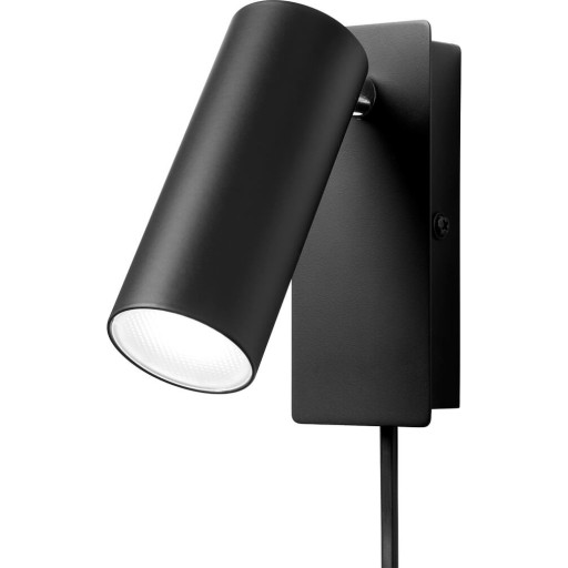 Nielsen Light Ego vegglampe, 4,5W, LED, sort Lamper &amp; el > Lamper &amp; spotter