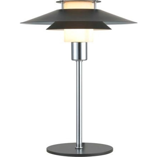 Billede af Halo Design Rivoli bordlampe, sort/krom