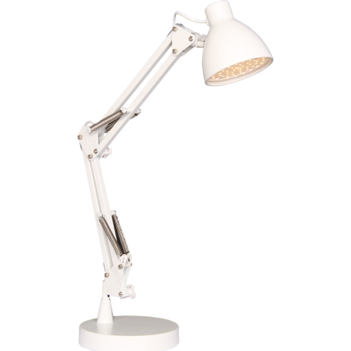 Halo Design Bronx bordlampe, hvid billede