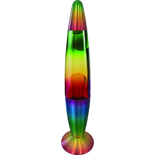 Lava Regnbue 35 Cm Flerfarvet Glas 230v Fra Veli Line
