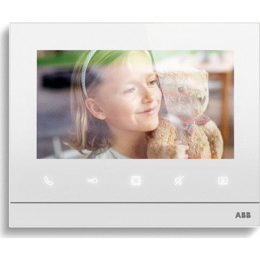 ABB-Welcome M Videosvarer 7", hvit, M22381-W-02 Backuptype - El