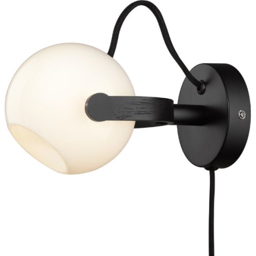 Billede af Halo Design D.C væglampe lille, opal