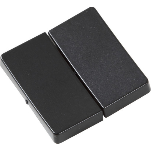 LK Fuga tangentsæt for kroneafbryder, ny type, koksgrå