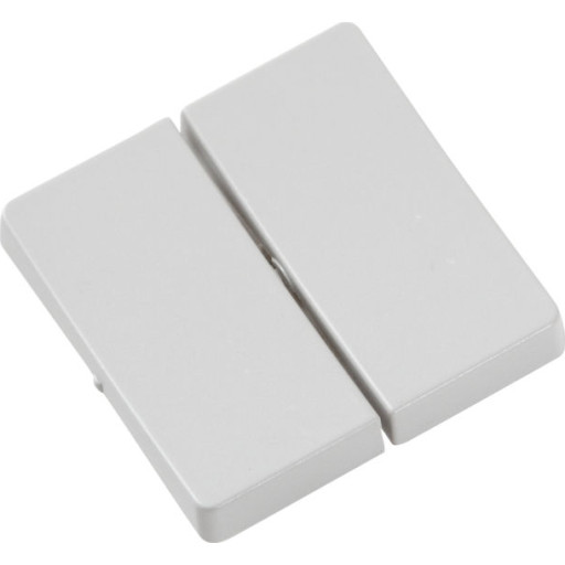 LK Fuga tangentsæt for kroneafbryder, ny type, lysegrå