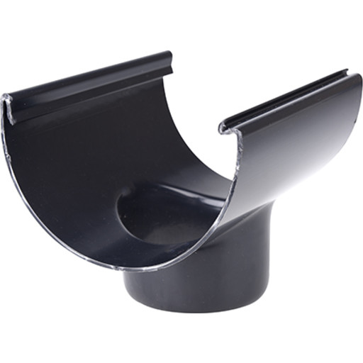 Plastmo tudstykke nr. 12 / 75 mm, sort billede