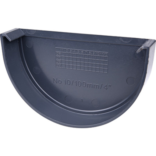 Plastmo endebund nr. 10, grafit billede