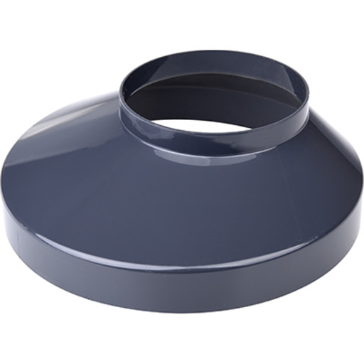 Plastmo brøndkrave 75 x 150 mm, grafit billede