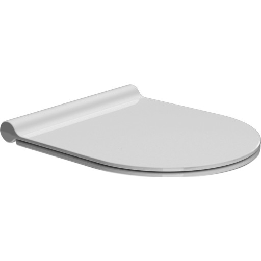 GSI Pura toiletsæde, soft close, aftagelig, hvid billede