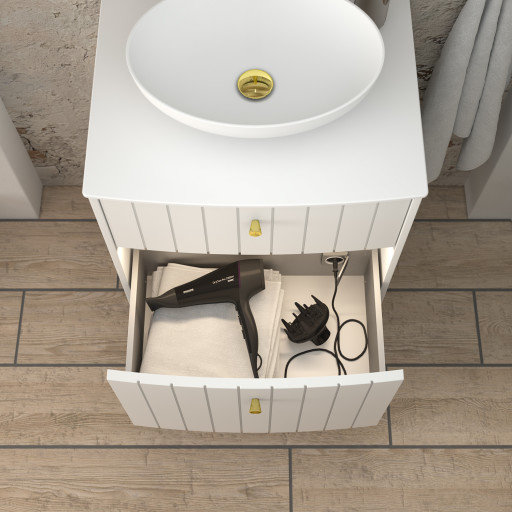 Dansani Calidris skuffebelysning til 2 skuffer, 40 cm