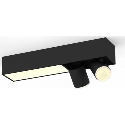 Philips Hue Centris spotter i tak, sort