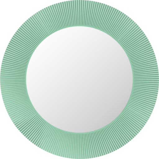 Kartell Laufen All Saints spegel med belysning, grön