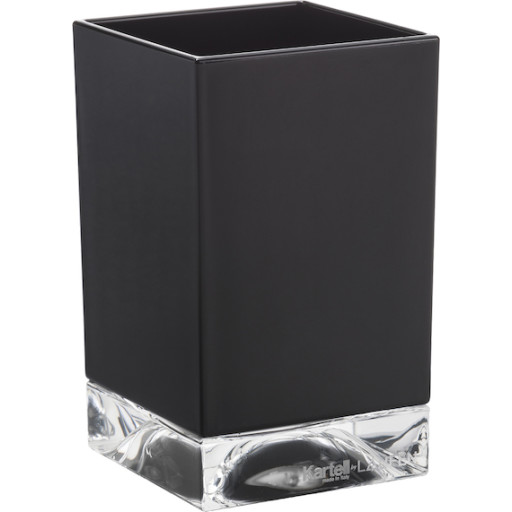 Kartell Laufen Boxy tandkrus, sort
