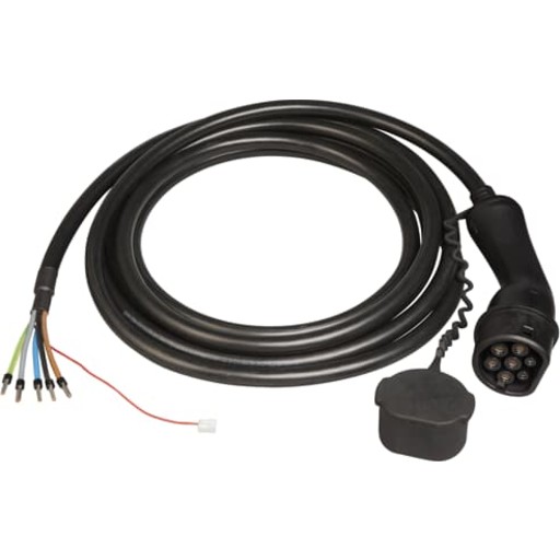 Ladekabel SER-TAC-kabel T2, 5m, 3P, 16A Backuptype - El