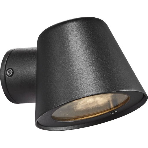 Nordlux Aleria vägglampa utomhus, svart