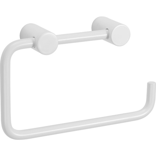 Pressalit Toiletrulleholder i Mat Hvid Rustfrit Stål, Minimalistisk Design