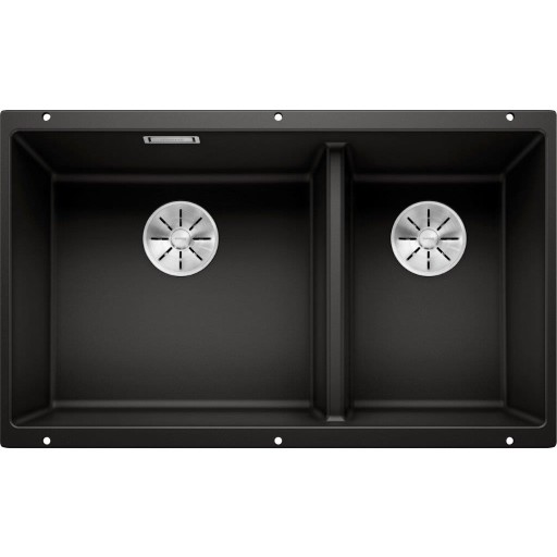 Blanco Subline 430/270-U UXI diskbänk, 75,5x46 cm, svart