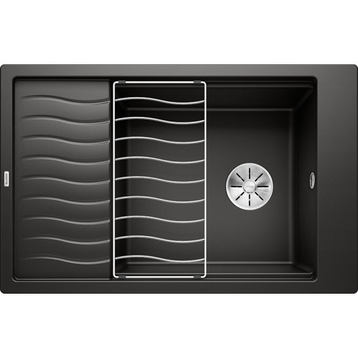 Blanco Elon XL 6 S UXI køkkenvask, 78x50 cm, sort