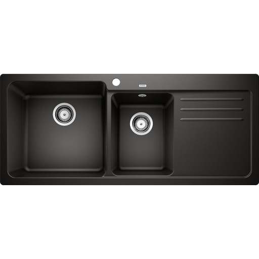 Blanco Naya 8 S UX køkkenvask, 116x50 cm, sort