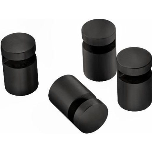 Pressalit Choice spejlbeslag (4 stk.), sort (mat)