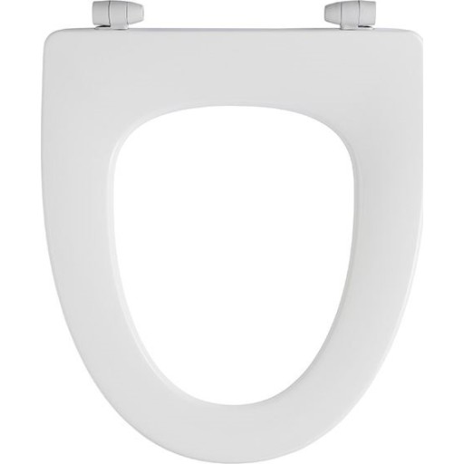 Pressalit Sign toiletsæde hvid polygiene uden låg, fast beslag. Antibakteriel overflade. til Sign&Sign Art