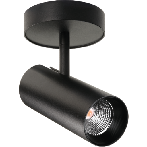 Væg/Loftarmatur Tube Mini S LED 17W, 2700K, 830 lumen, sort