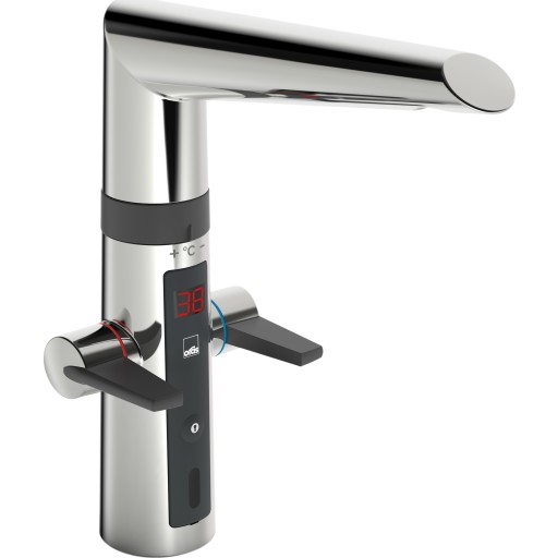 Oras Optima k&ouml;ksblandare, ber&ouml;ringsfri, krom