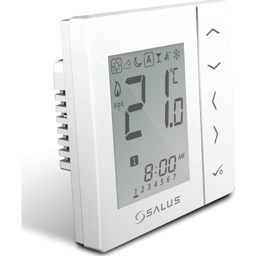 Salus VS30W rumtermostat, hvid