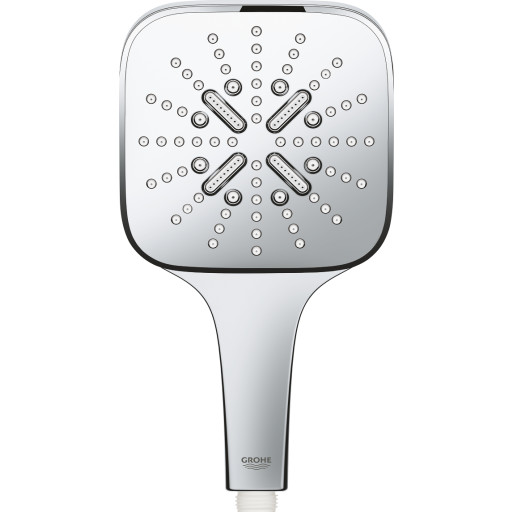 Grohe Rainshower SmartActive 130 Cube håndbruser, krom billede