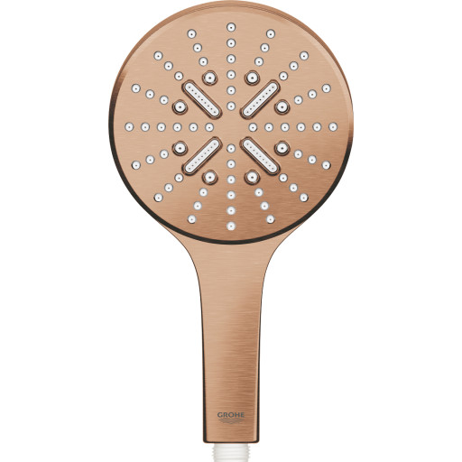 GROHE Rainshower SmartActive håndbruser 130mm, 3 sprays, 9,5 l/min, børstet warm sunset