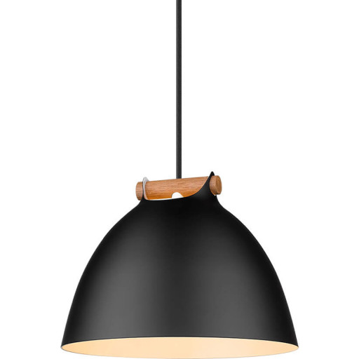 Halo Design Århus pendellampa, svart, Ø24 cm