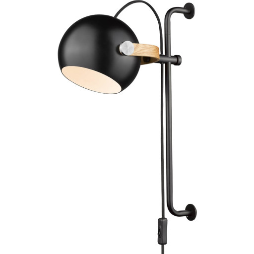 Halo Design D.C vägglampa, svart