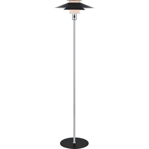 Billede af Halo Design Rivoli gulvlampe, sort/krom