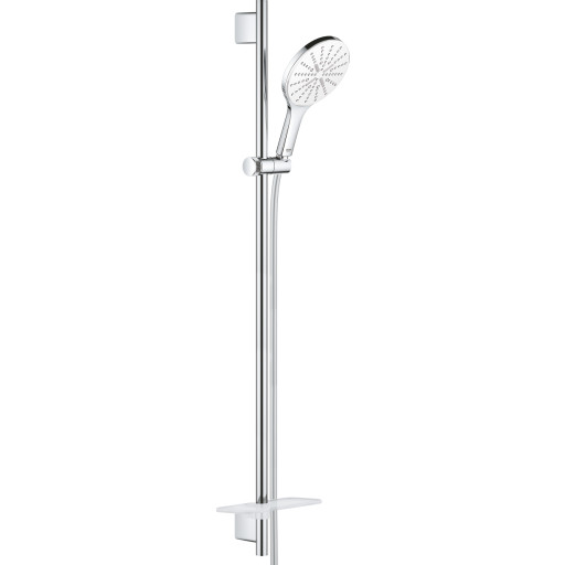 GROHE Rainshower SmartActive 150 brusestangsæt med håndbruser, brusestang 900mm, Silverflex bruserslange 1.750mm