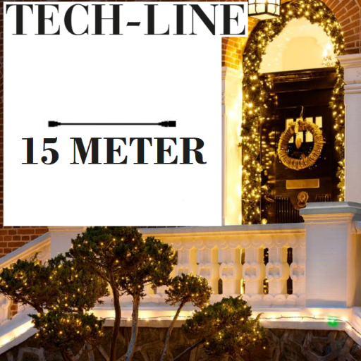 Sirius Tech-Line forlængerledning, 15 meter