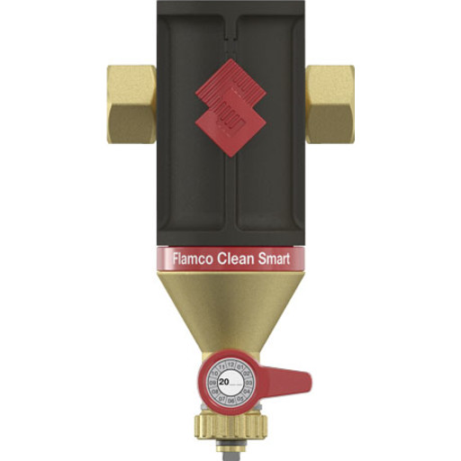 Flamco Clean Smart smudsudskiller, 3/4", messing