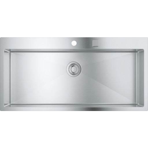 GROHE K800 rustfri stålvask 120 102,4/56 1.0 satin