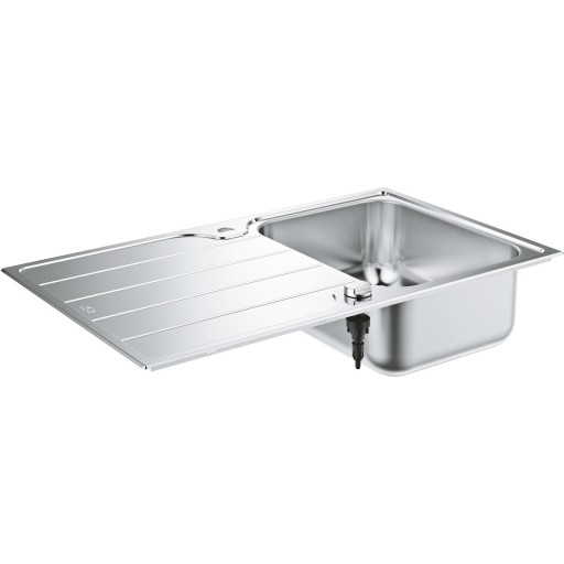 GROHE K500 Køkkenvask, rustfrit stål, nedfæld/planlim, 860x500mm