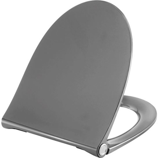Pressalit Sway Norden toiletbræt, soft close, aftagelig, grå billede
