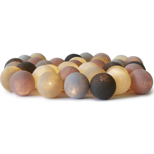 Iris Lights Blush ljusslinga, 35 kulor