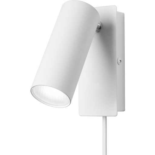 Nielsen Light Ego vegglampe, 4,5W, LED, hvit Lamper &amp; el > Lamper &amp; spotter